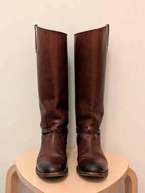 Frye leather riding boots - Lindsay Plate - size 6.5